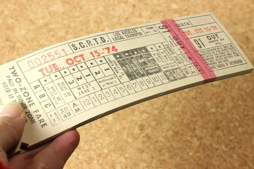 ヴィンテージチケットブック